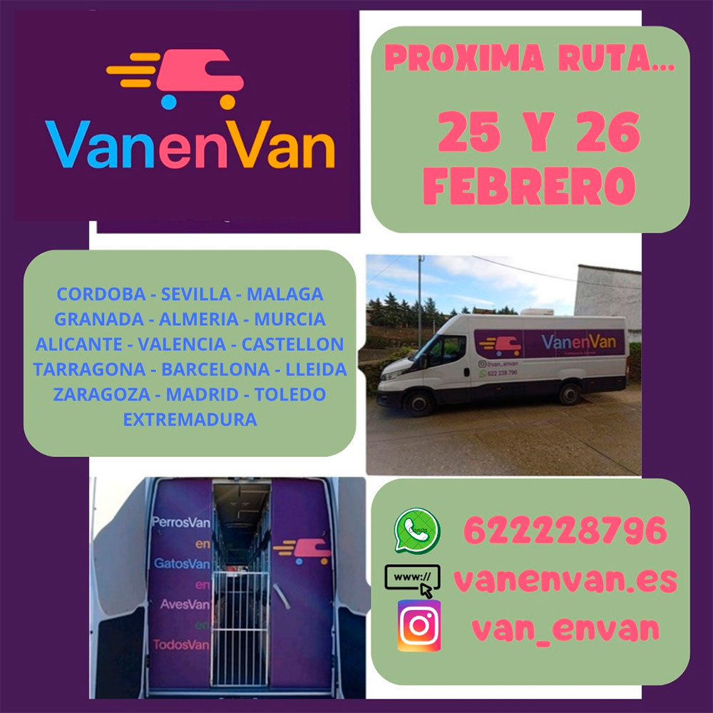 Ruta Vanenvan Noviembre 2025